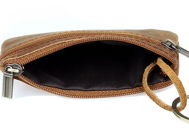 Genuine Leather Mens Wallet Cool billfold Card Coin Holder Wallet Purse for Mens