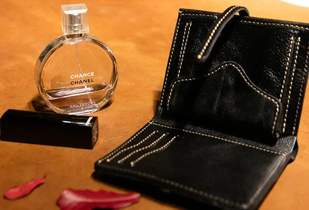 Genuine Leather Wallet billfold Leather Wallet Befold Wallet For Men Women