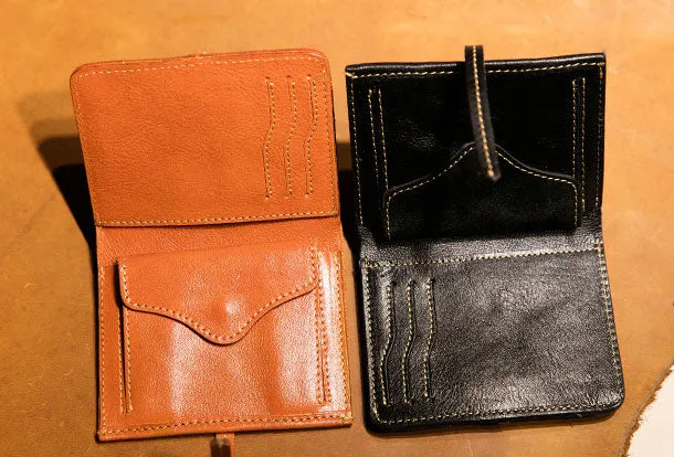 Genuine Leather Wallet billfold Leather Wallet Befold Wallet For Men Women