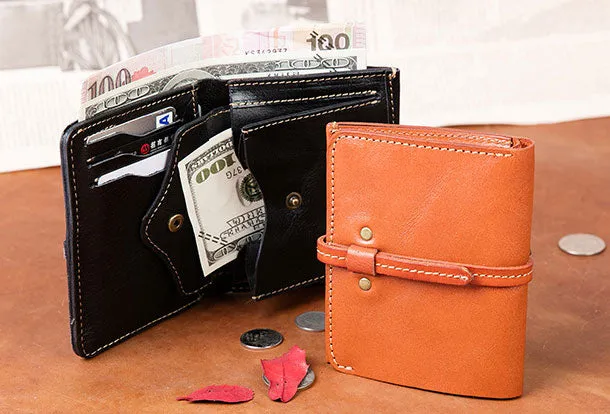 Genuine Leather Wallet billfold Leather Wallet Befold Wallet For Men Women