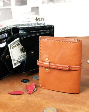 Genuine Leather Wallet billfold Leather Wallet Befold Wallet For Men Women