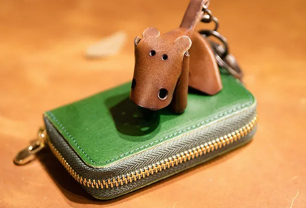 Genuine Leather Wallet Zipper Cards Wallet billfold Leather Wallet Befold Wallet For Men Women