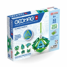 Geomag - Green Recycled Plastic Panels 52 Pieces