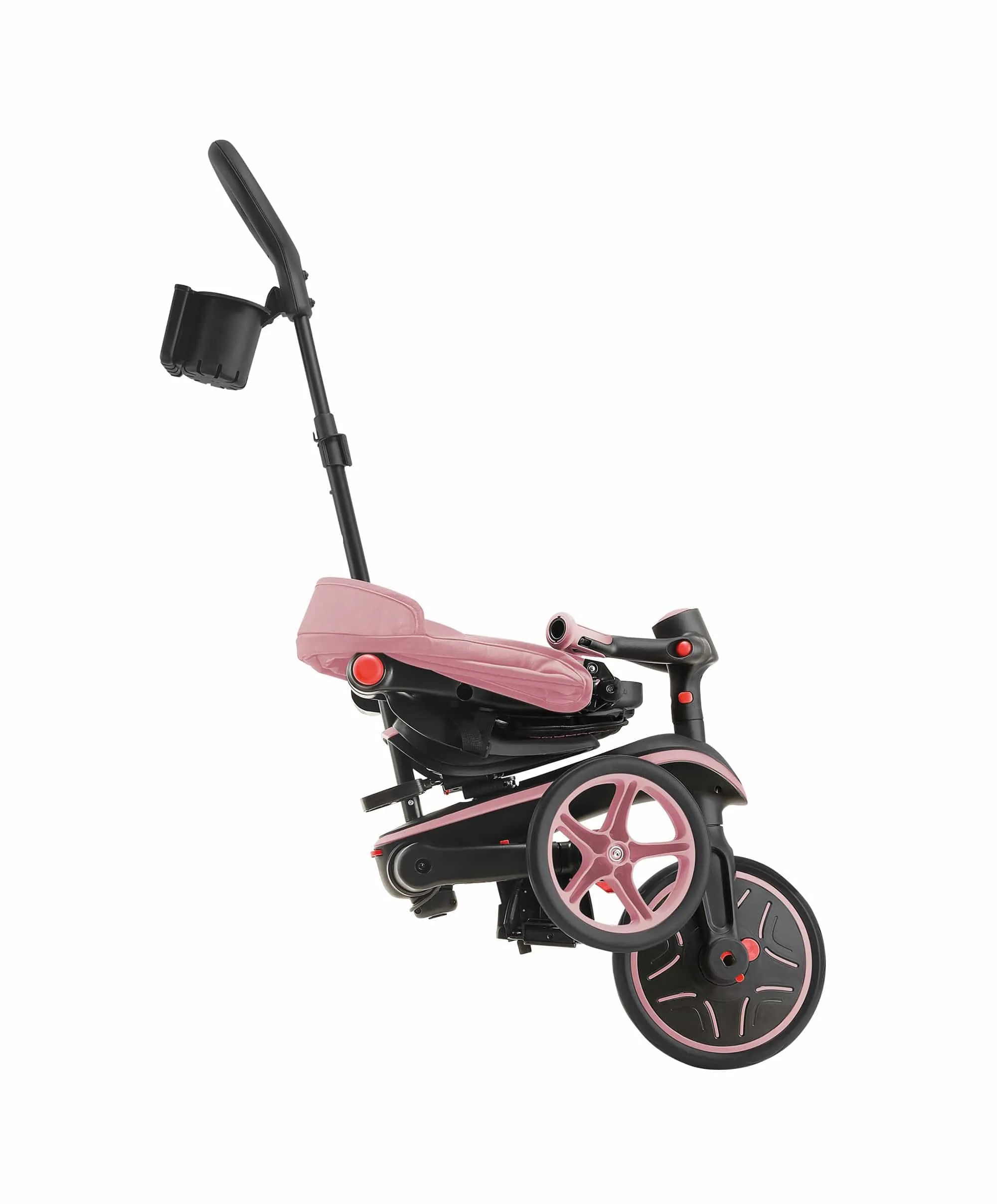 Globber Explorer Foldable 4-in-1 Trike - Pastel Pink