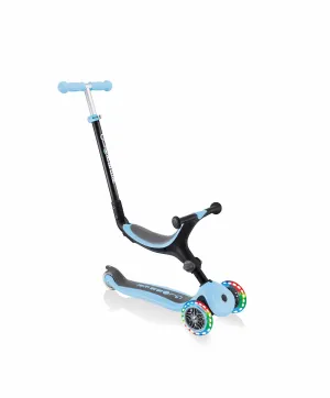 Globber Go Up Foldable Lights - Pastel Blue