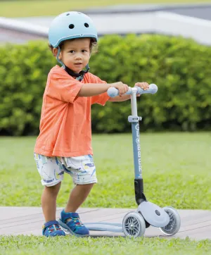 Globber Junior Foldable Lights Eco - Blueberry