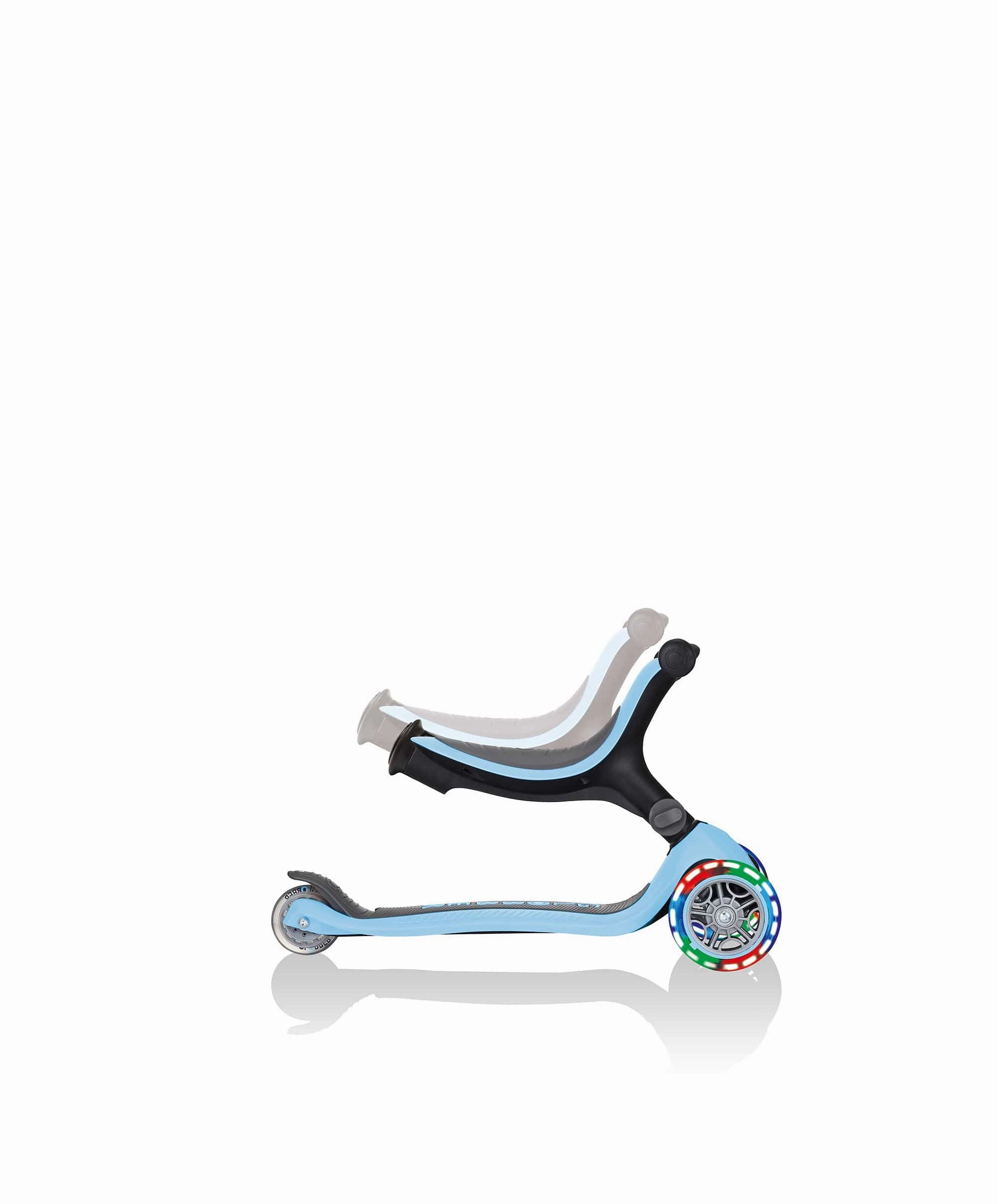 Globber Go Up Foldable Lights - Pastel Blue