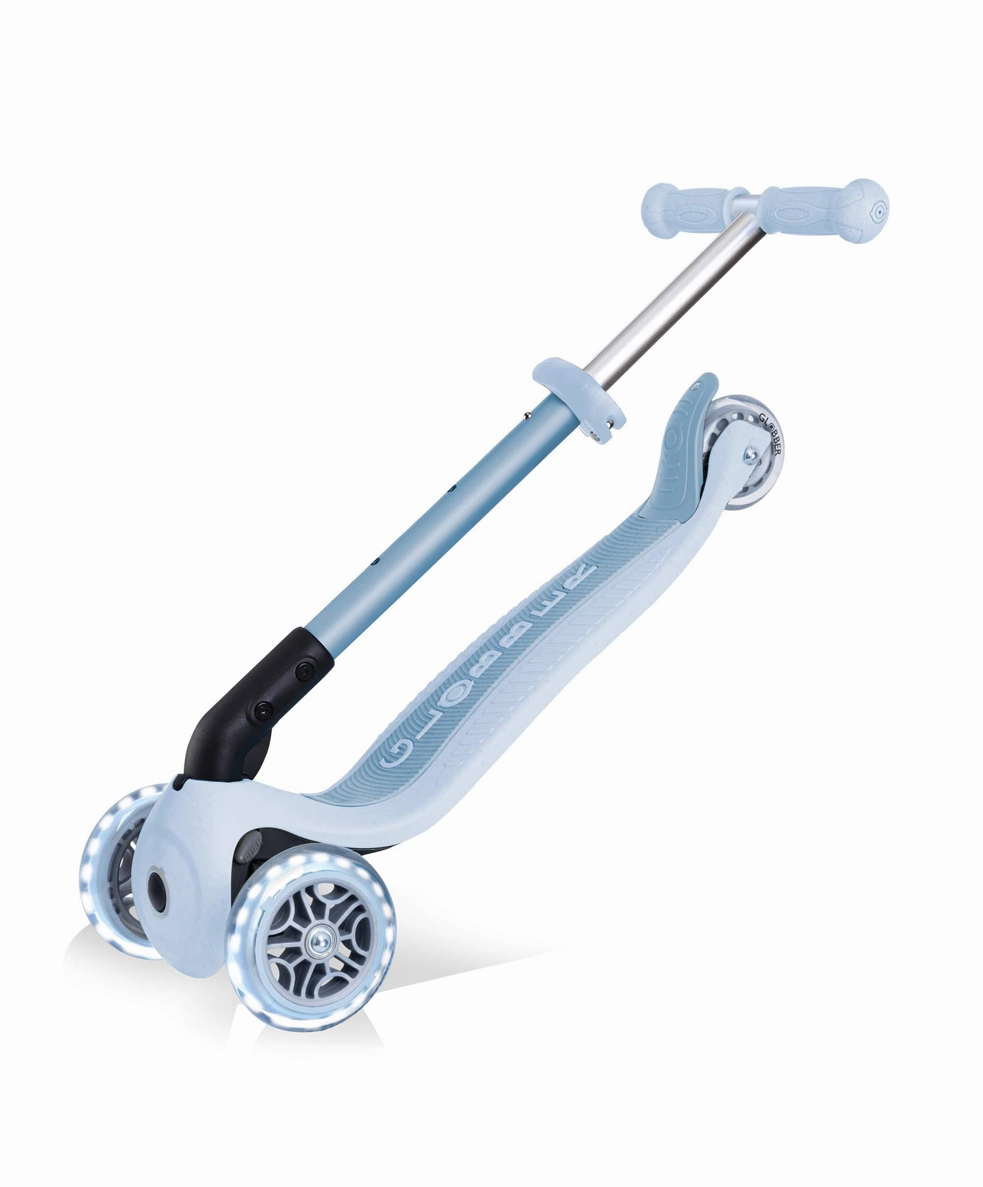 Globber Junior Foldable Lights Eco - Blueberry