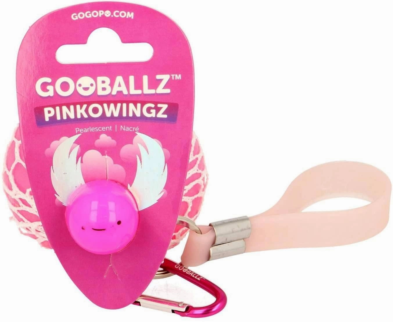 GOGOPO Gooballz Clip On Pearlescent Slime Ball - Assortment