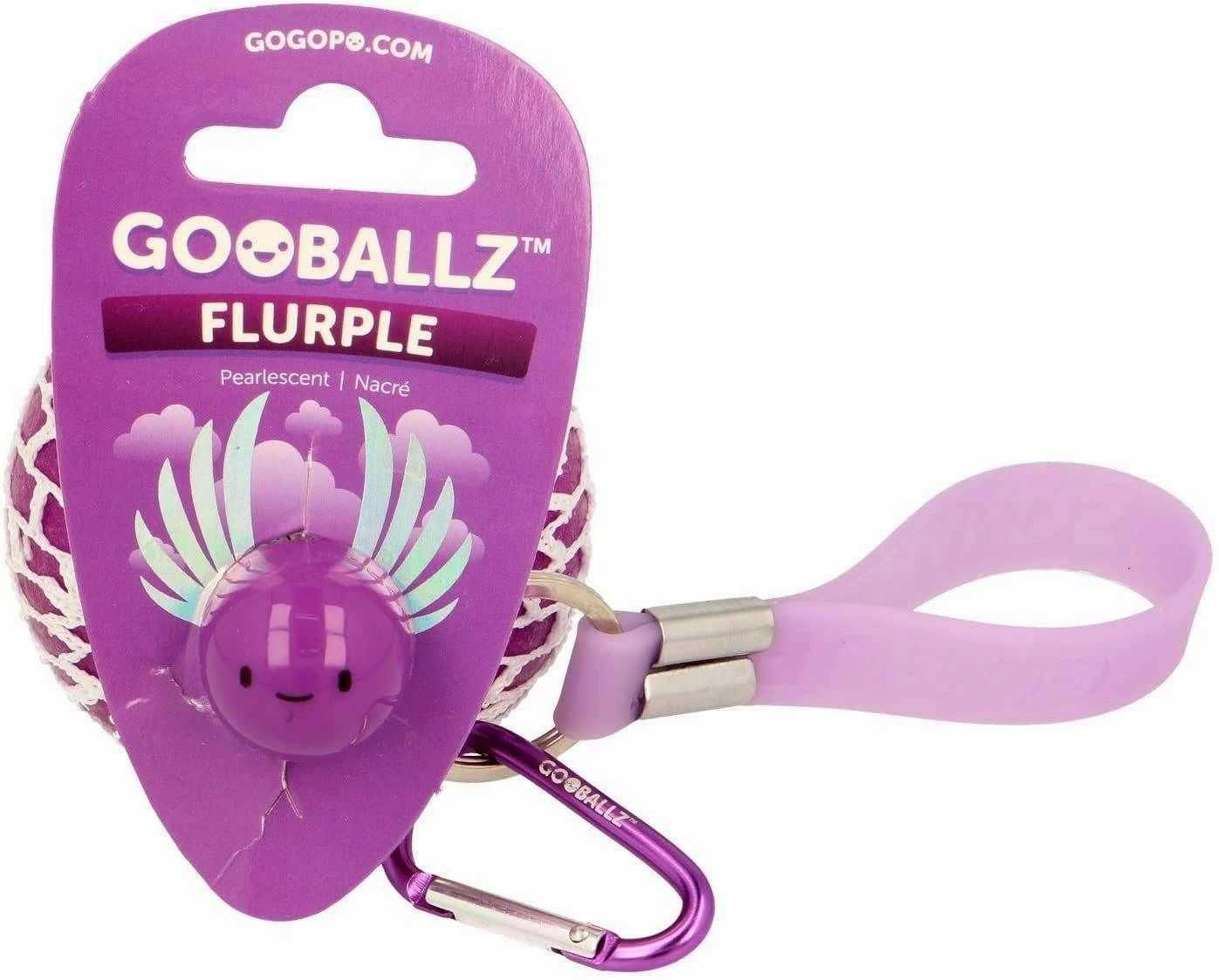 GOGOPO Gooballz Clip On Pearlescent Slime Ball - Assortment