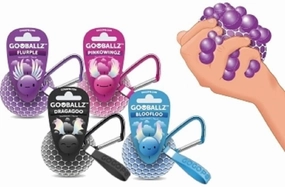 GOGOPO Gooballz Clip On Pearlescent Slime Ball - Assortment