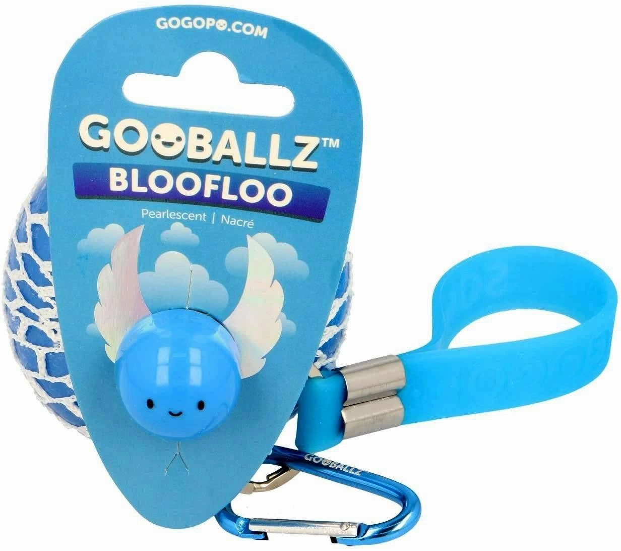 GOGOPO Gooballz Clip On Pearlescent Slime Ball - Assortment