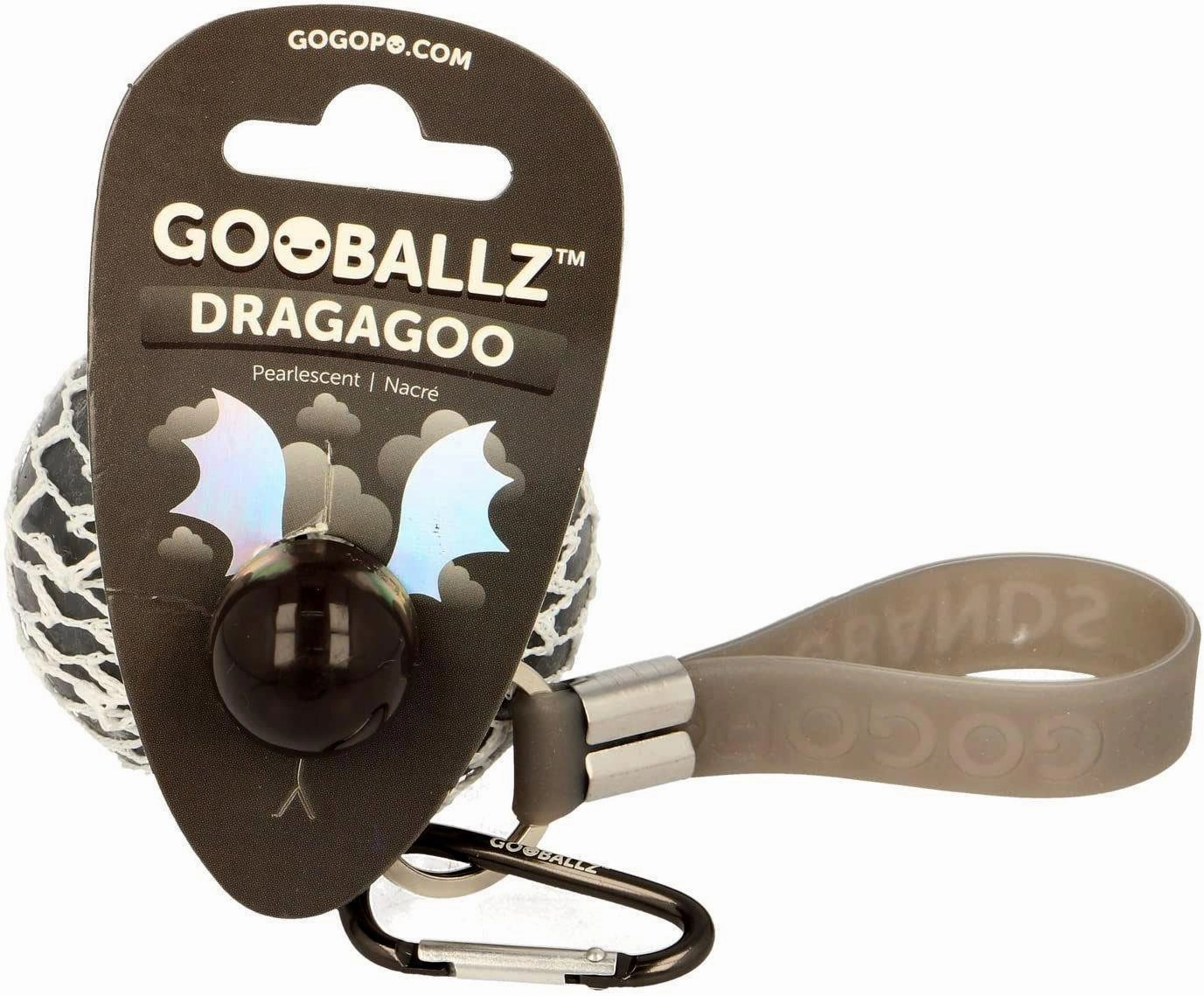 GOGOPO Gooballz Clip On Pearlescent Slime Ball - Assortment