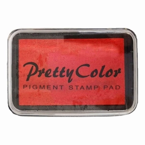 Goki Pigment Stamp Pad Light Red