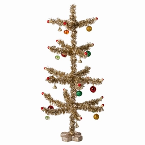 Golden Christmas Tree