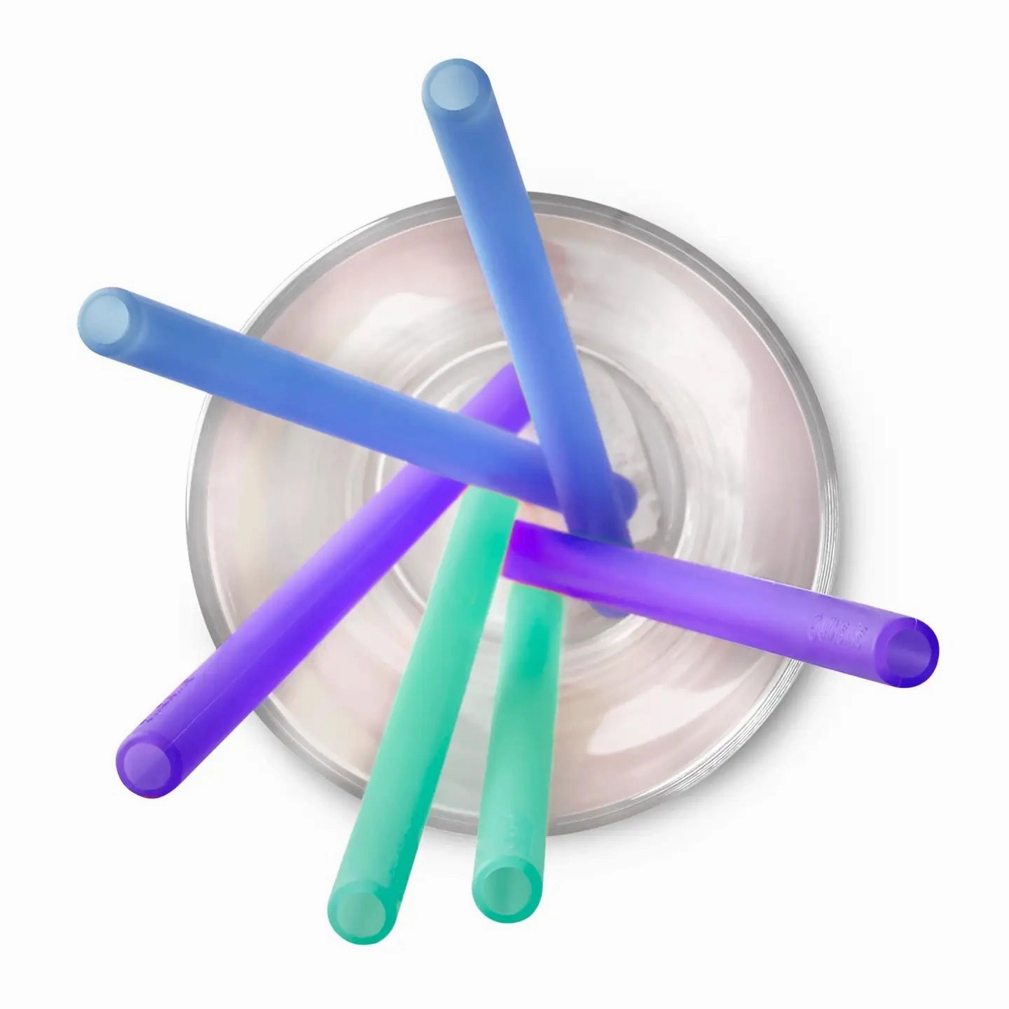 GoSili Reusable Silicone Straws 6-Pack