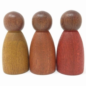 Grapat Natural Nins Set Of 3 Dark Warm