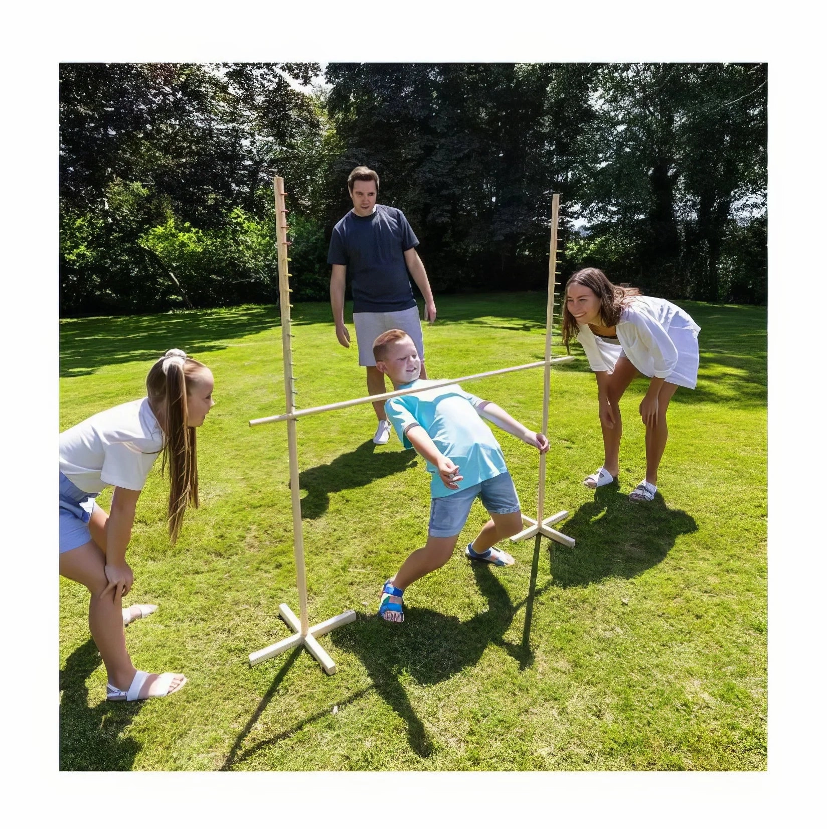 Grasshopper Games Wooden Limbo Set