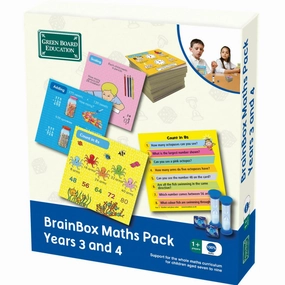 Green Board Education - BrainBox Maths Pack Years 3 and 4