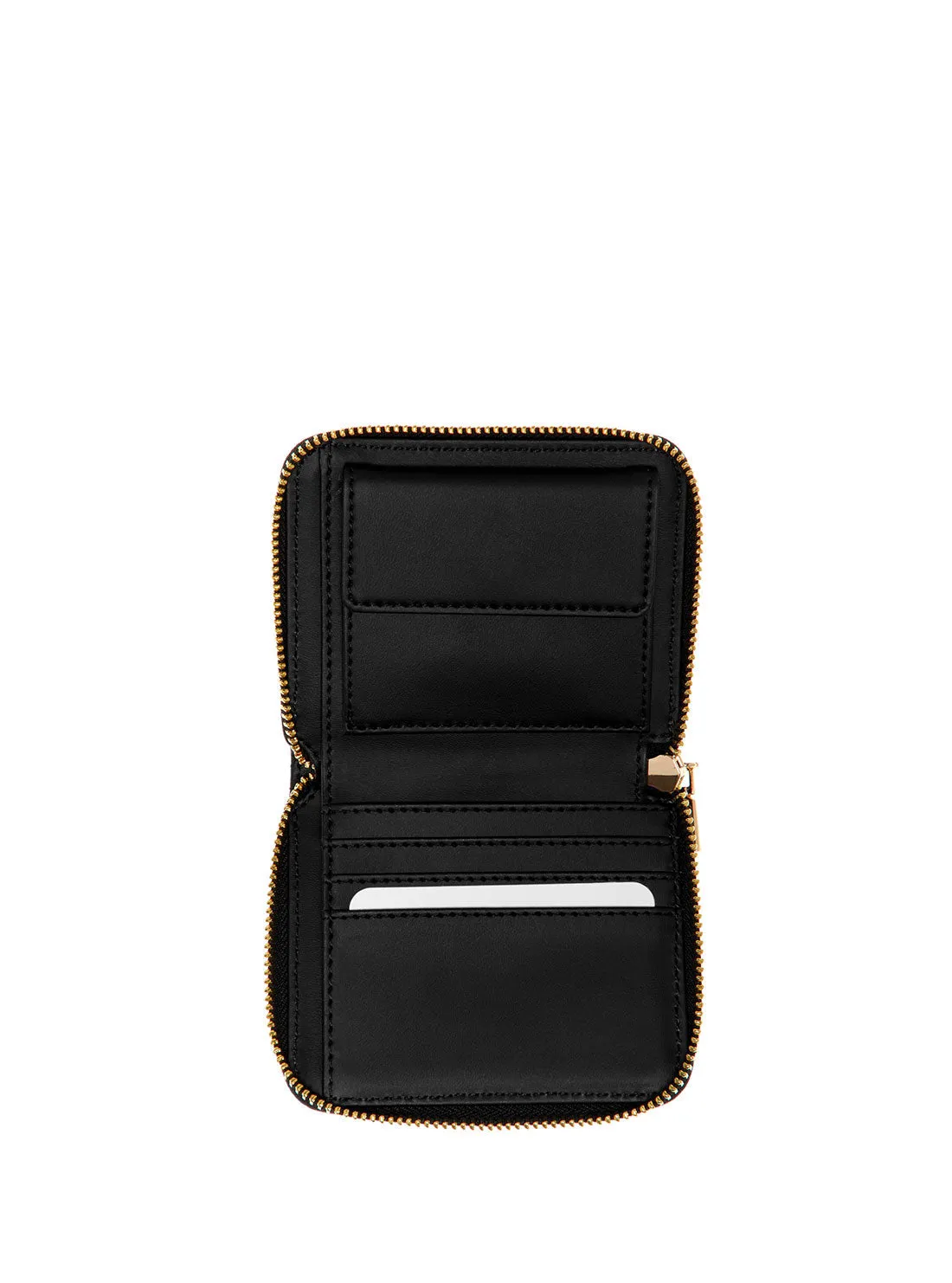 G.U.E.S.S Black Giully Small Wallet