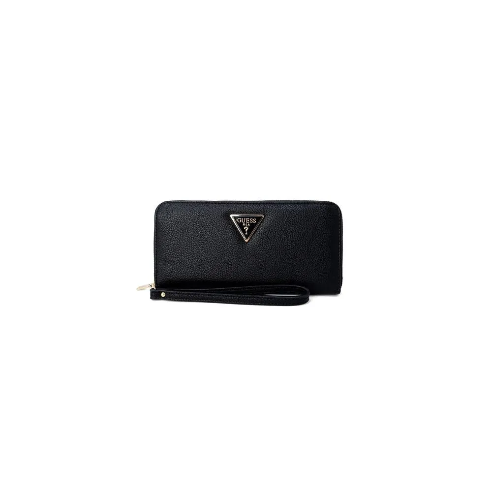Guess Black Synthetic Leather Wallet