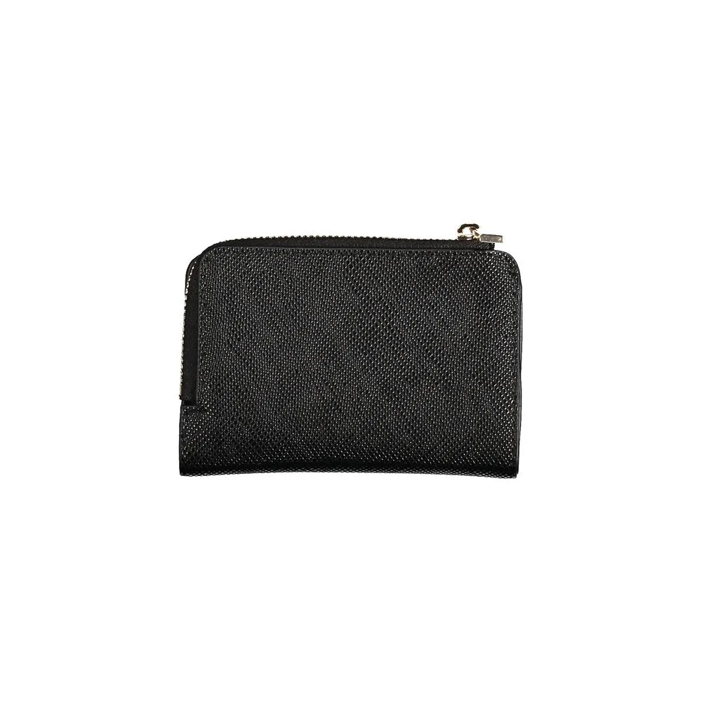 Guess Jeans Black Polyethylene Wallet