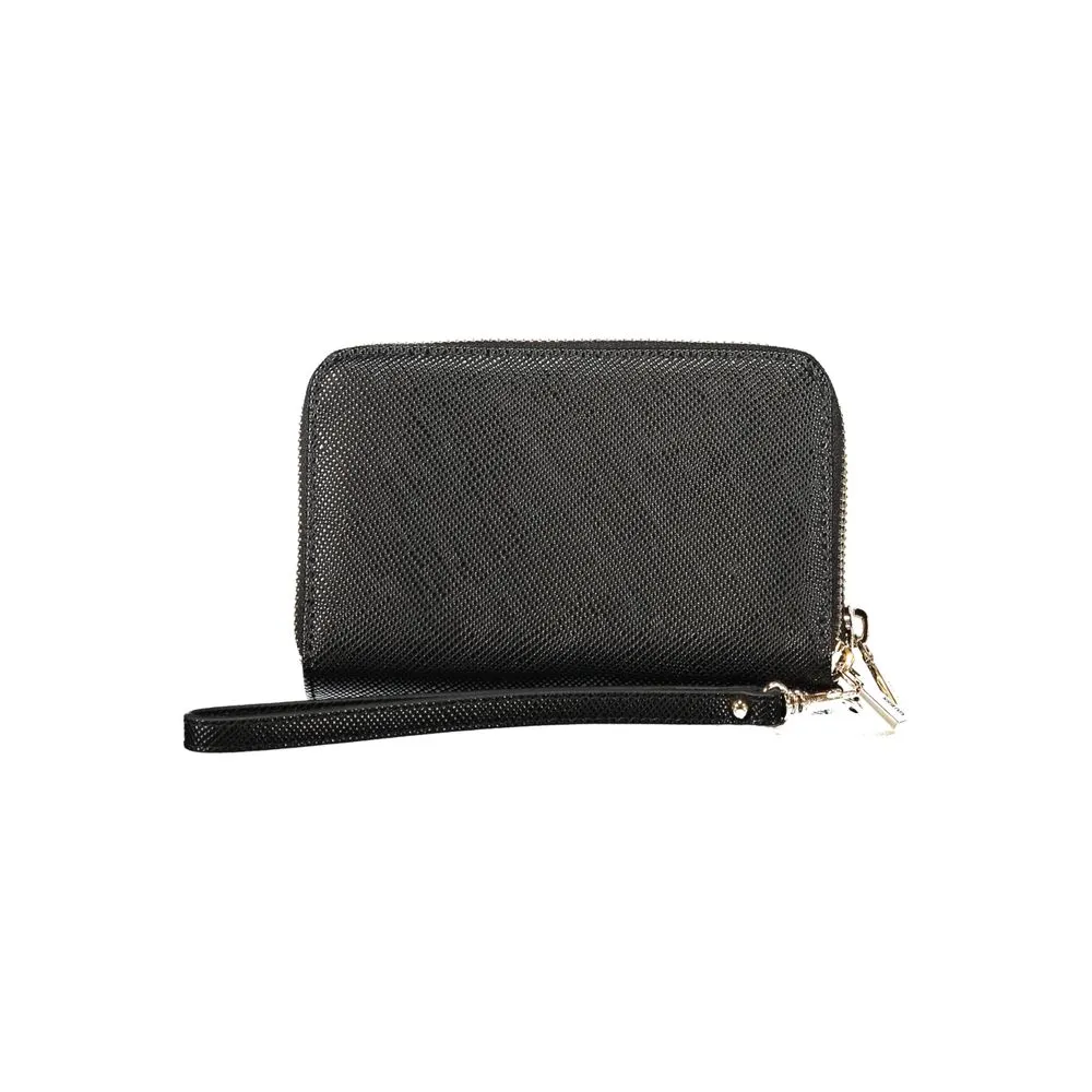 Guess Jeans Black Polyethylene Wallet
