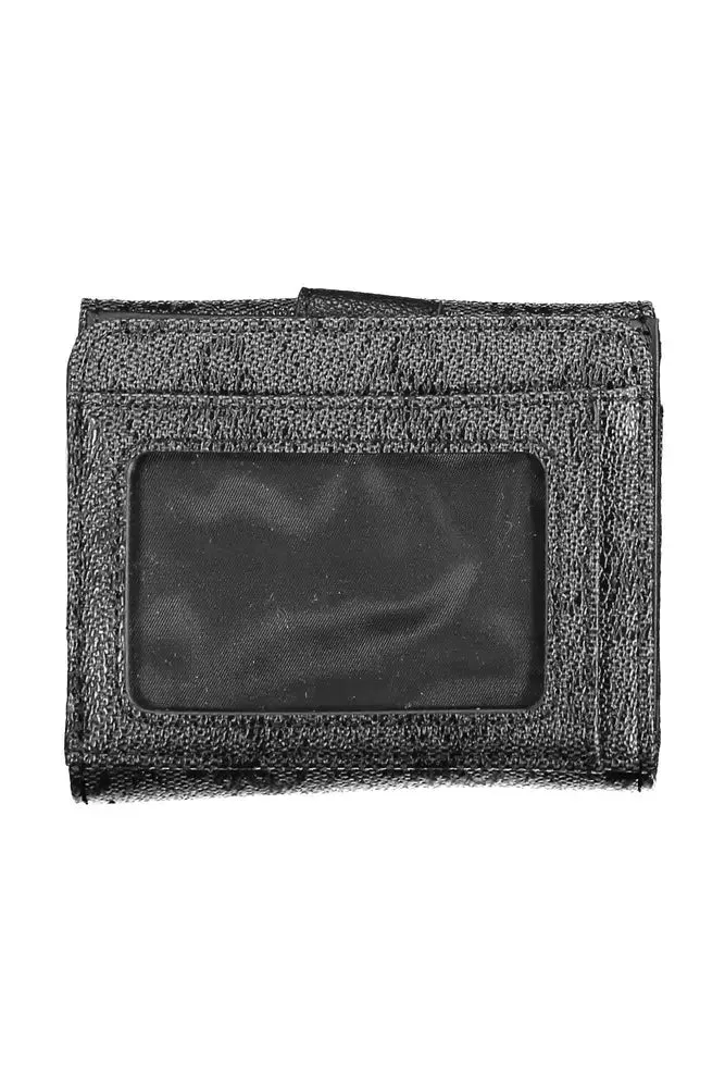 Guess Jeans Black Polyethylene Women Wallet