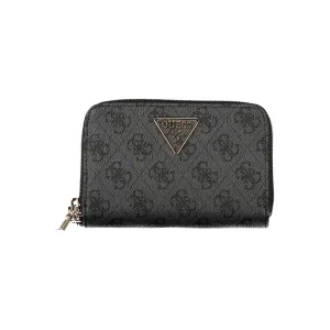 Guess Jeans Black Polyethylene Women Wallet