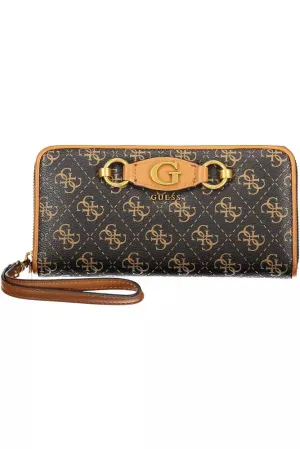 Guess Jeans Brown Polyethylene Women Wallet