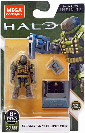 Halo Mega Construx Halo Infinite Spartan Gungnir Minifigure