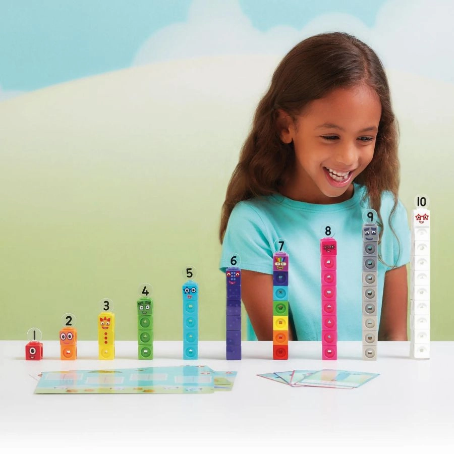 hand2mind - Numberblocks MathLink Cubes 1-10 Activity Set