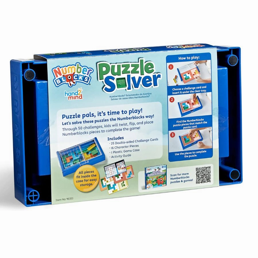 hand2mind - Numberblocks Puzzle Solver (Numbers up to 5)
