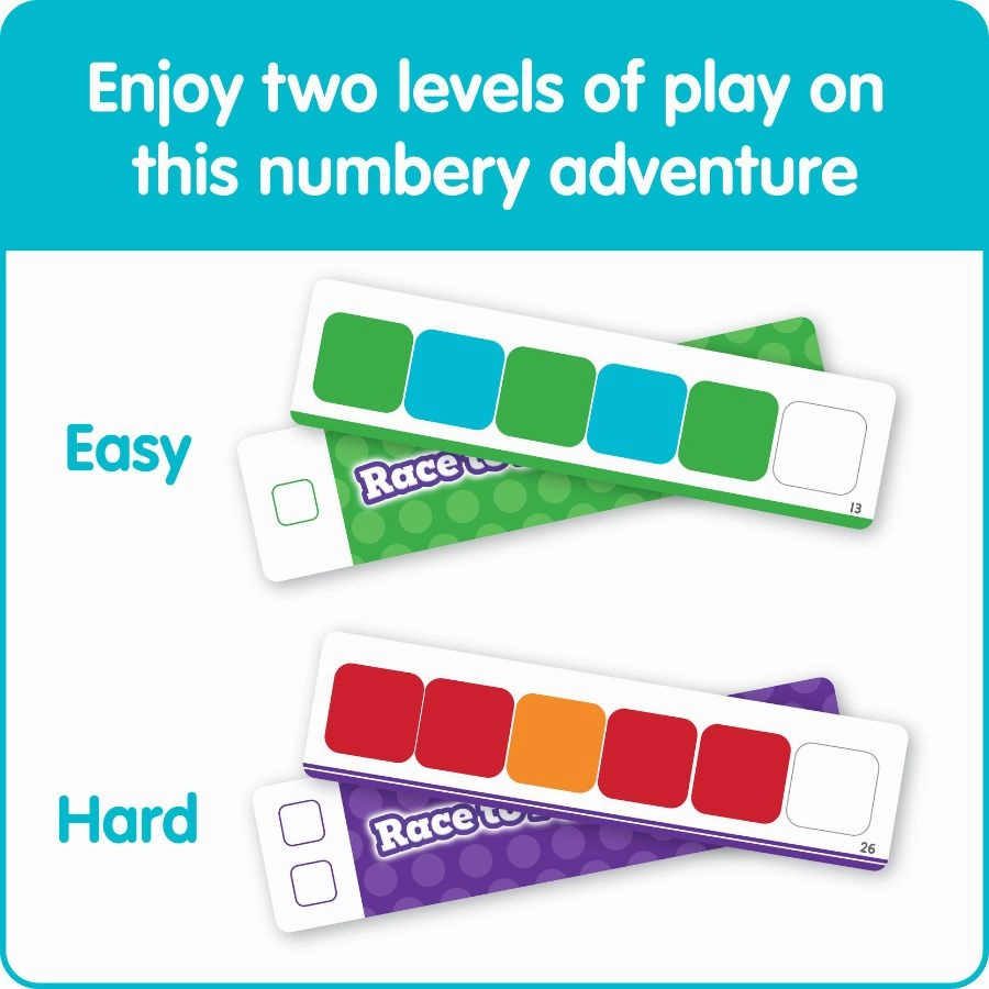 hand2mind - Numberblocks Race to Pattern Palace Board Game