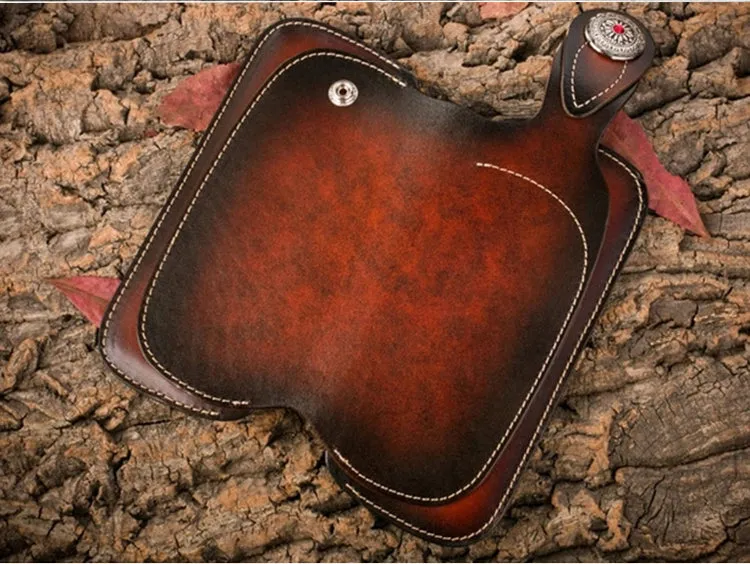 Handmade Biker Wallet Leather Biker Chain Wallets Cool Wallet On A Chain Best Wallet With Chain