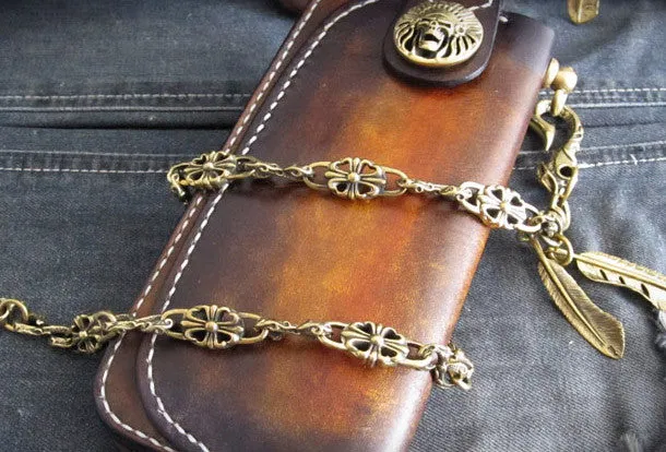 Handmade Biker Wallet Leather Biker Chain Wallets Cool Wallet On A Chain Best Wallet With Chain