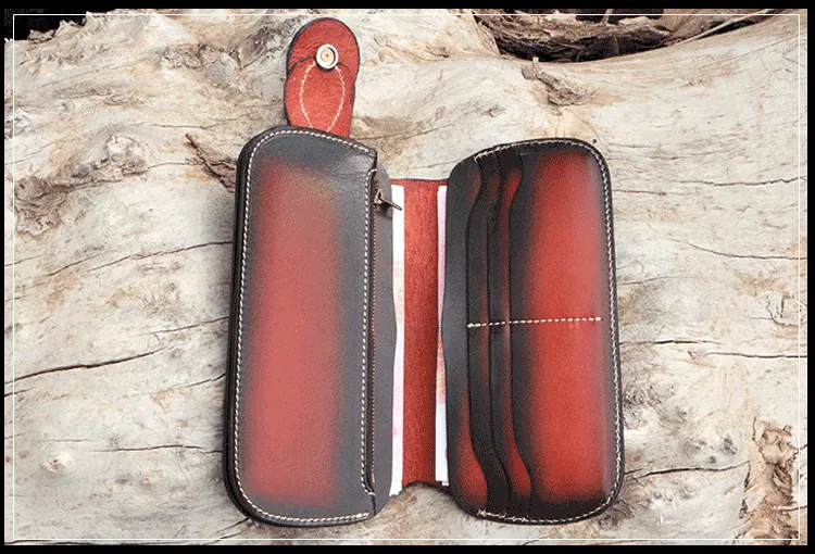 Handmade Biker Wallet Leather Biker Chain Wallets Cool Wallet On A Chain Best Wallet With Chain