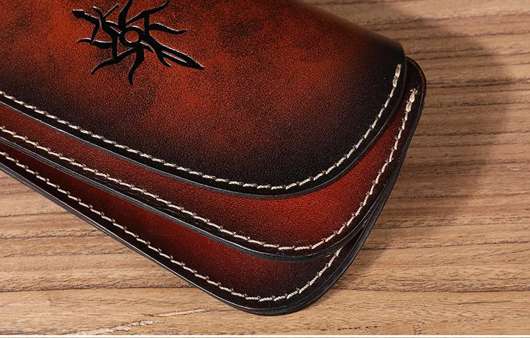 Handmade Biker Wallet Leather Biker Chain Wallets Cool Wallet On A Chain Best Wallet With Chain