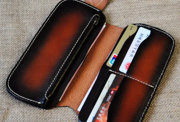 Handmade Biker Wallet Leather Biker Chain Wallets Cool Wallet On A Chain Best Wallet With Chain