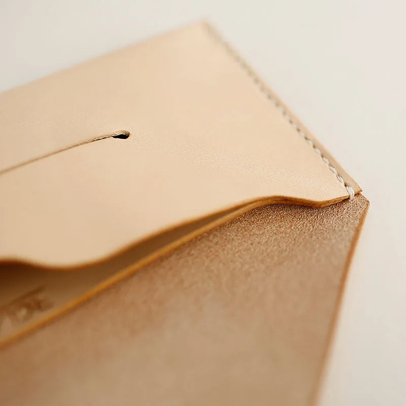 Handmade Cute Leather Womens Envelope Long Wallets Phone Long Wallet for Women