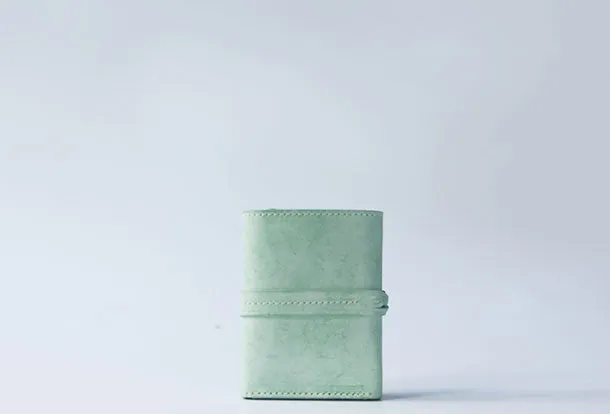 Handmade leather braided personalized custom clutch purse billfold triple wallet purse clutch women