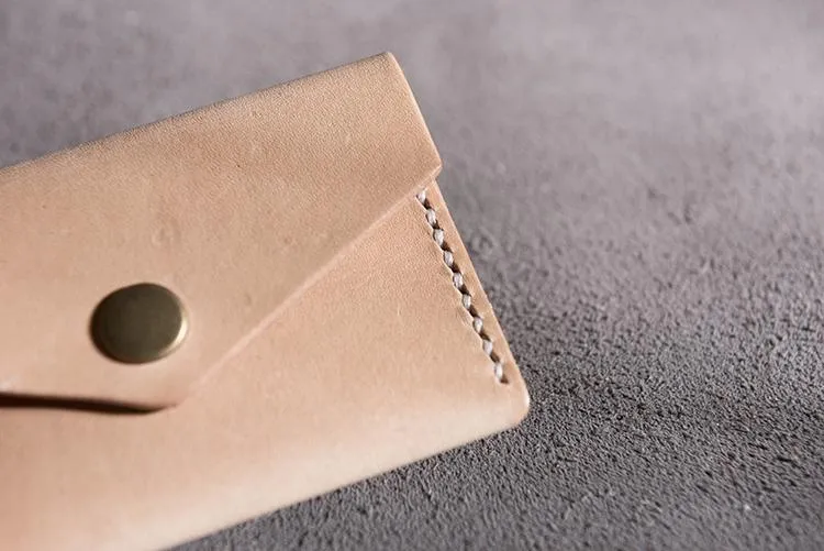Handmade Leather Mens Cool billfold Wallet Card Holder Small Card Slim Wallets for Men
