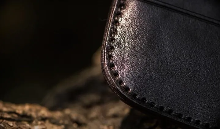 Handmade Leather Mens Cool billfold Wallets Card Holder Small Card Slim Wallets for Men