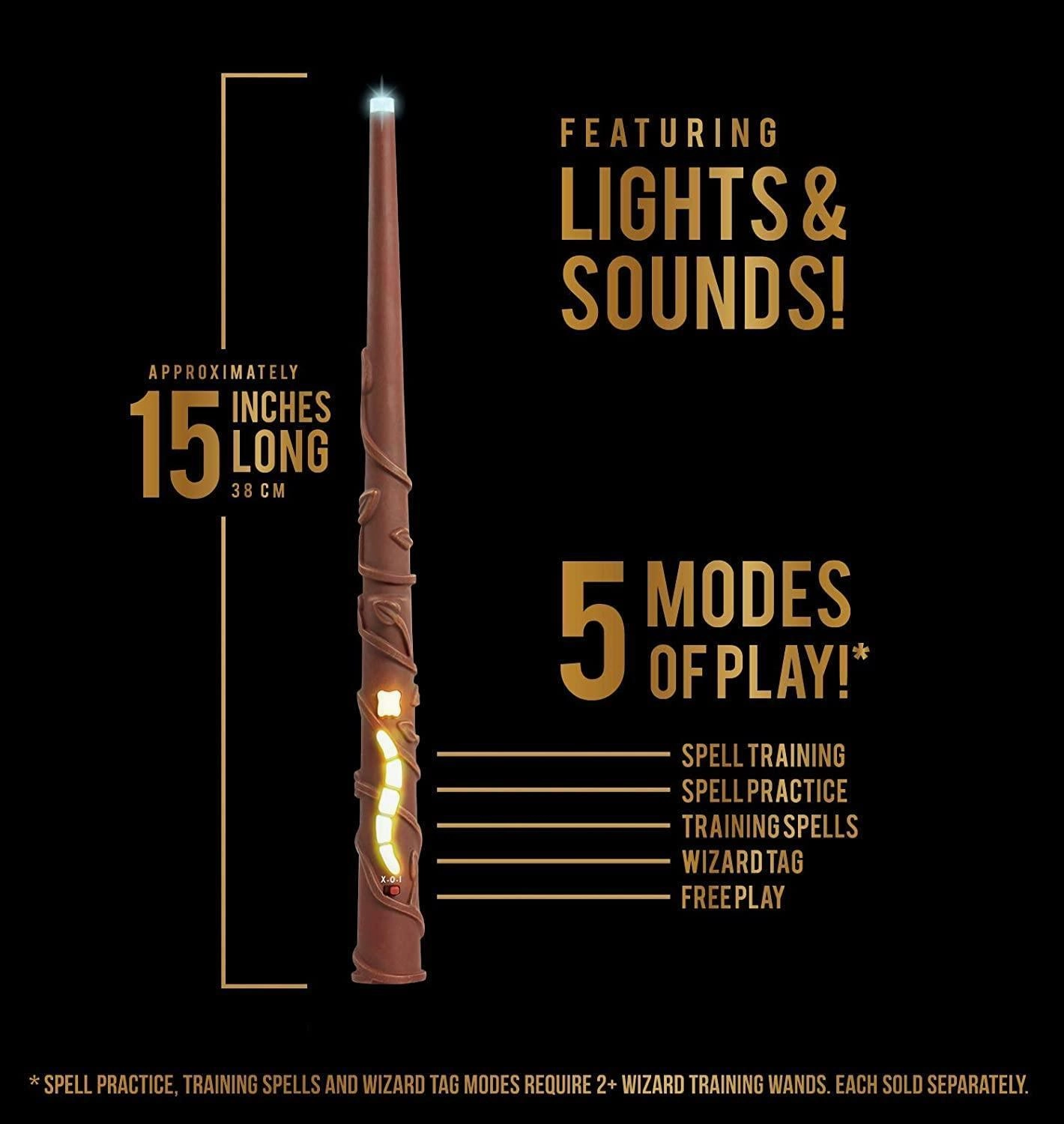 Harry Potter Hermione Wizard Training Wand With Light & Sound