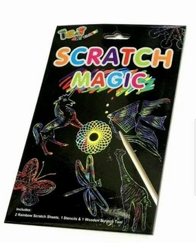 Henbrandt S51 473 Magic Colour Scratch Set - 8 Pieces