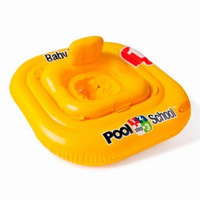 INTEX Deluxe Baby Float Pool School Step 1