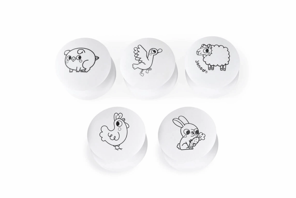 Janod Farm Stamp Set