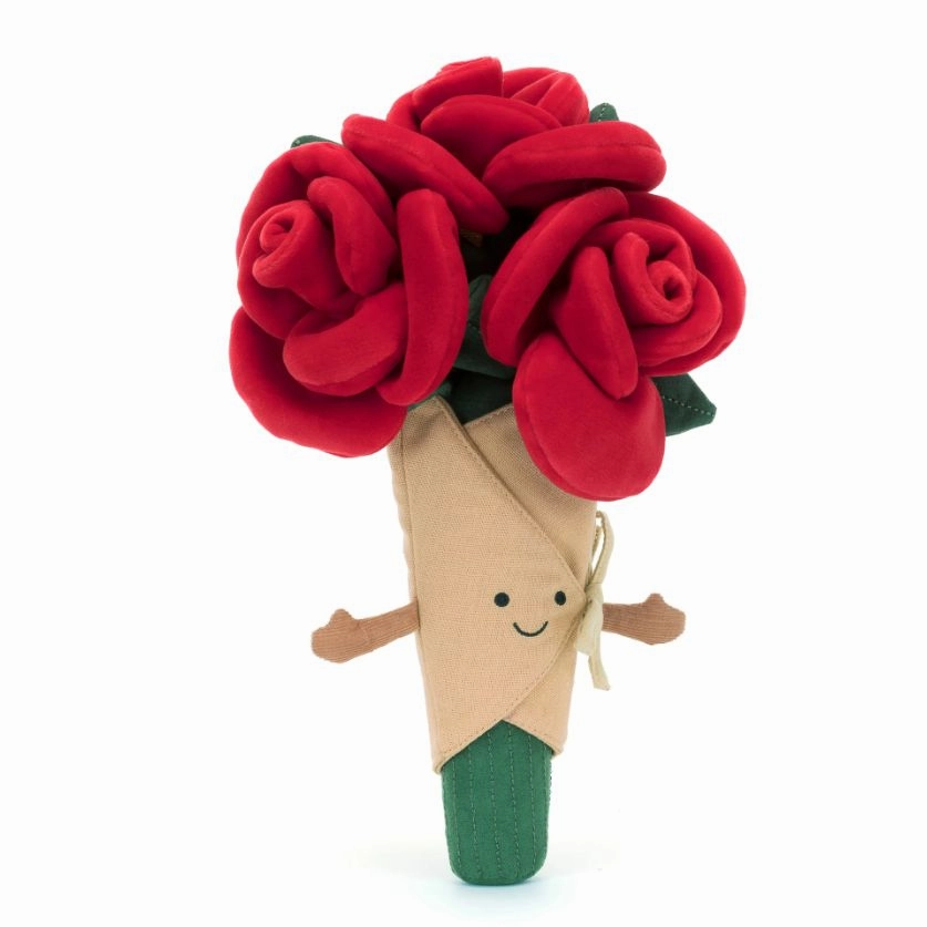 JellyCat Amuseables Rose Bouquet Plush