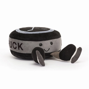JellyCat Amuseables Sports Hockey Puck Plush