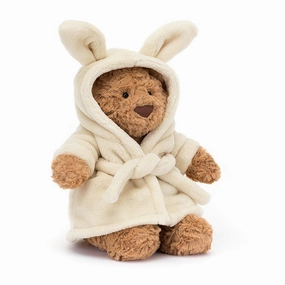 JellyCat Bartholomew Bear Bathrobe Plush